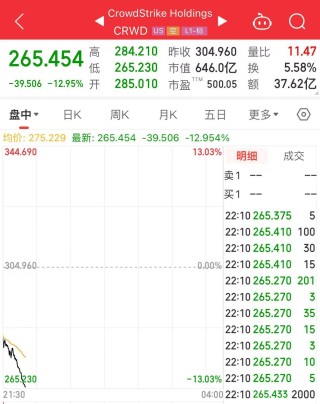 马斯克发声，特斯拉一度涨超5%！受微软“蓝屏”事件影响，这家公司跌近13%
