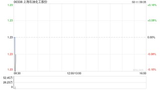 上海石油化工股份2月10日斥资424.87万港元回购347万股