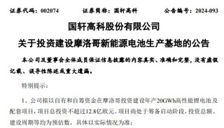 400亿元市值巨头大手笔投资！豪掷近200亿元布局海外生产基地