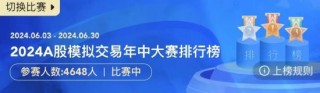 最高收益率达43%，百人瓜分千元大奖！2024A股模拟交易年中大赛-第一周收益榜奖励名单火热出炉