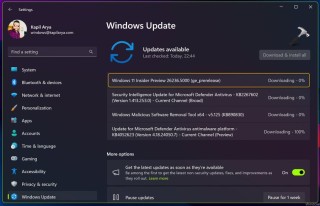 微软发布 Win11 Canary 26236 预览版：开始菜单引入新账号管理器、修复任务栏显示问题