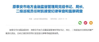 原泰安市地方金融监督管理局局长任树凯被查