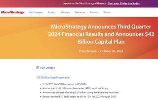 比特币“大户”MicroStrategy大胆宣布：未来三年将加码420亿美元！