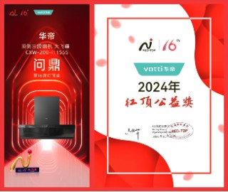 再获行业殊荣！华帝顶侧三腔烟机大飞碟荣膺“红顶奖”，续写厨电行业“传奇”