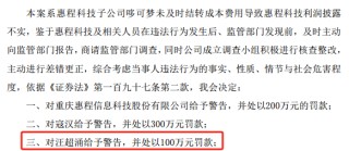 昔日百亿私募大佬 被罚！