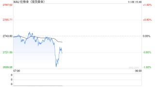 美国大选重磅 黄金价格受益于政治紧张