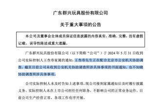 资讯[恒指配资]“实控人配合公安机关协助调查”