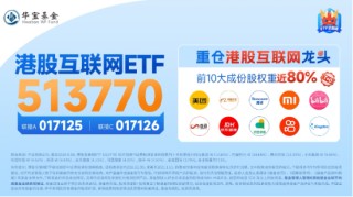 强业绩提振，金山云飙涨26%！港股互联网ETF（513770）涨超2%，机构：把握高弹性互联网龙头