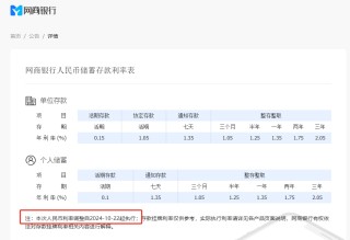 民营银行同步跟进！网商、辽宁振兴银行下调储蓄存款挂牌利率 部分期限年化最高仍在3%以上