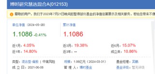 月记:掌控策略博时基金迎新“帅”！一年为基民赚88亿能否持续？