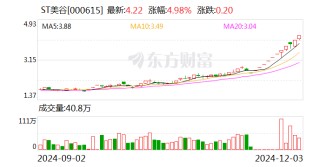 ST美谷：法院决定对公司启动预重整