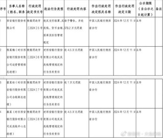 多家银行“吃”下百万罚单 信贷业务违规成重灾区