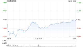 收评：港股恒指微跌0.04% 科指涨0.29%AI、半导体概念股涨势强劲