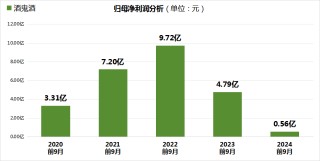 酒鬼酒2024年净利润暴跌近98%，四季度深陷亏损泥潭