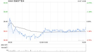 高盛：维持领展房产基金目标价45.3港元及“买入”评级