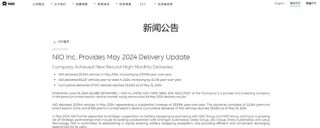 月刊[恒牛所配资]国内主要新能源车企公布5月交付数据：蔚来、极氪交付创历史新高