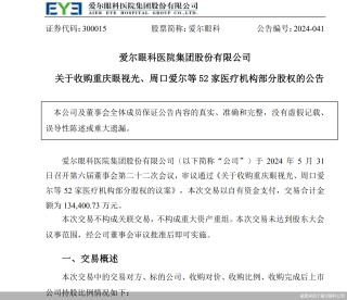 哔哩哔哩[同花顺配资]加速扩张！逾65亿商誉悬顶 爱尔眼科又要大手笔并购