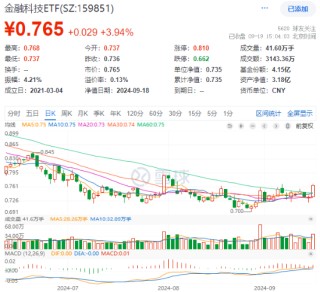 A股放量反攻，金融科技ETF（159851）领涨近4%，港股火热3连阳，行情赛点临近？明日揭晓