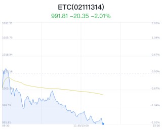 ETC概念盘中跳水，重庆路桥跌0.40%