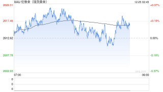 2025年黄金可能面临坎坷，但仍有望涨向3000美元