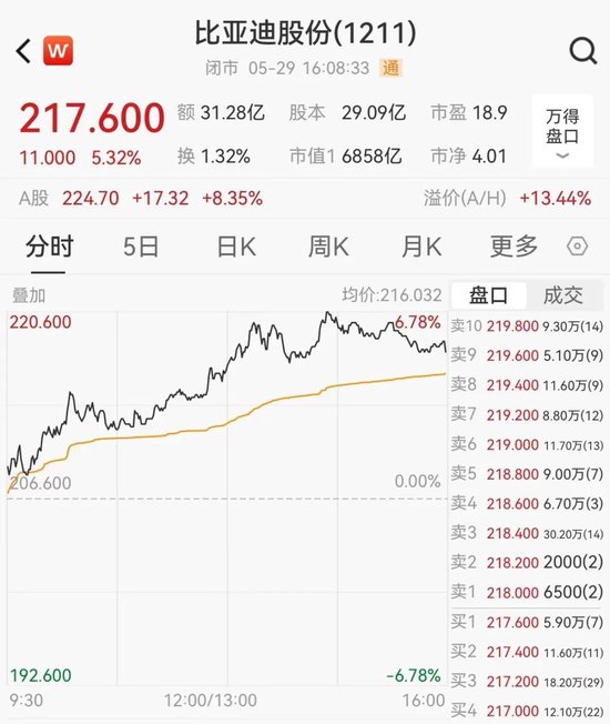 资讯:恒汇证券比亚迪，逆市大涨！-第3张图片