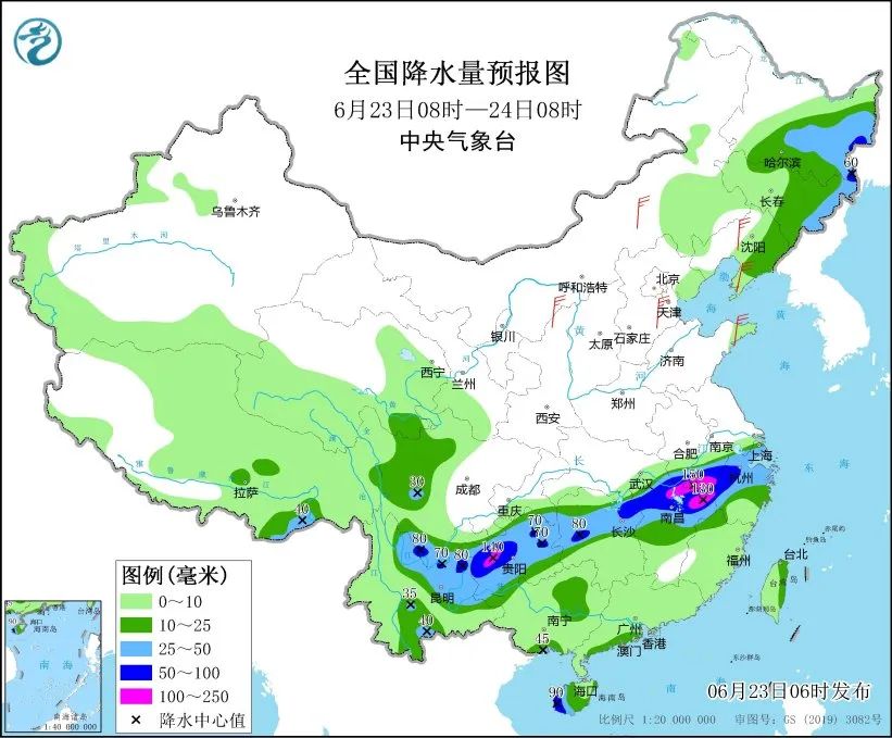 未来三天国内天气预报（6月23日）-第4张图片