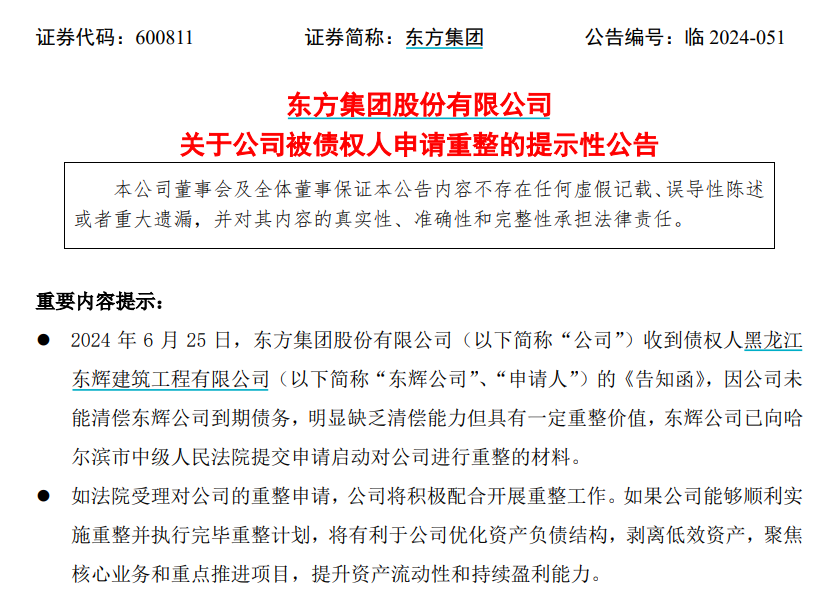 75万元还不起？A股公司被申请重整，股价已跌破1元-第2张图片