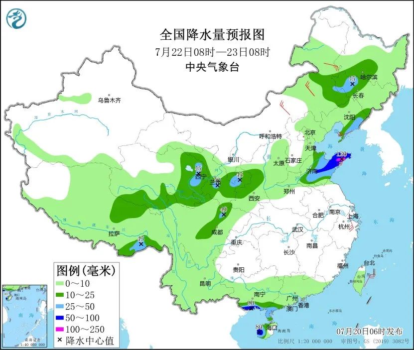 未来三天国内天气预报（7月20日）-第7张图片