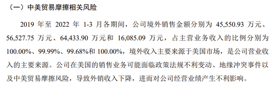 又一科创板IPO终止！近100%收入来自对美国销售，审计机构为普华永道-第9张图片