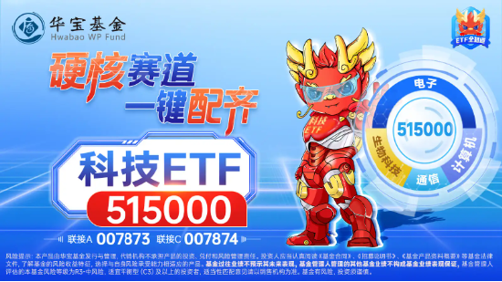 科技ETF（515000）午后封板，同花顺20CM涨停，中芯国际狂飙18%！机构：反弹行情高景气的科技成长占优-第2张图片