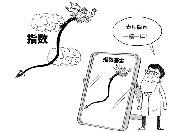 【金融教育宣传月】三折漫画 | 稳中向好，您还没分清指数基金和指数之间的偏差？-第2张图片