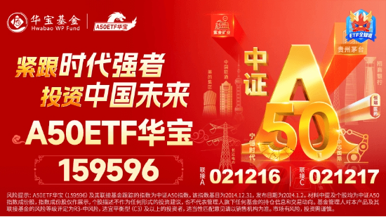 高位股猛烈退潮，“中字头”力挽狂澜，A50ETF华宝（159596）收涨1.4%！机构：关注“大而美”核心资产-第3张图片