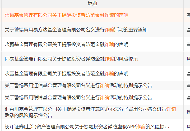 万亿巨头易方达基金紧急提醒：有不法分子冒用12315平台名义向部分投资者发送伪造《退费公告》-第4张图片