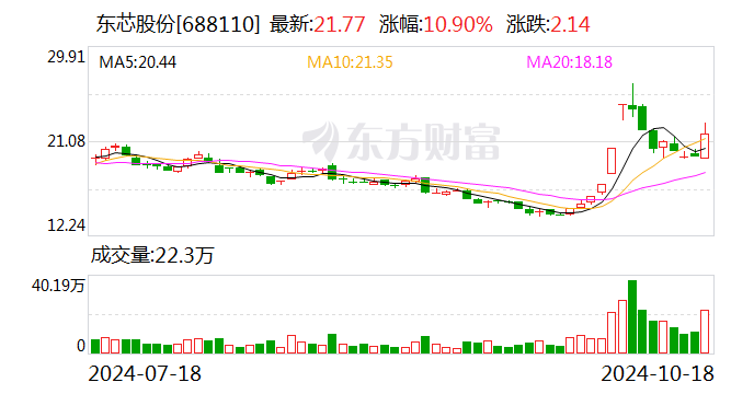 东芯股份：控股股东拟2亿元至2.4亿元增持公司股份-第1张图片