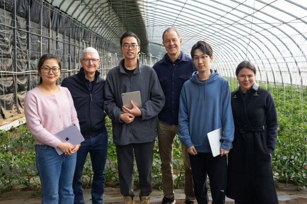 苹果库克和威廉姆斯首次同时到访中国，参观苹果式创新的最新实践“科技小院”项目-第1张图片