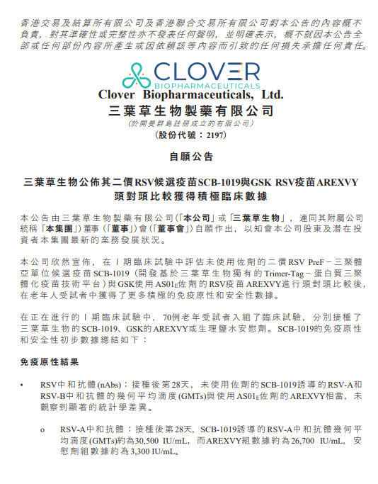 港股医药股再获资金关注 三叶草生物大涨近15%-第2张图片
