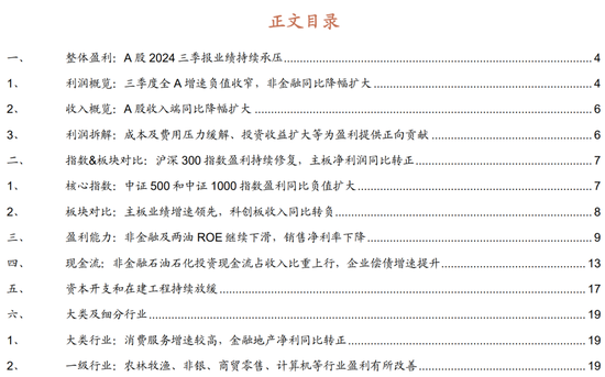 招商策略：三季报要点解读 非金融A股盈利继续承压，消费服务、TMT、非银等增速领先-第1张图片