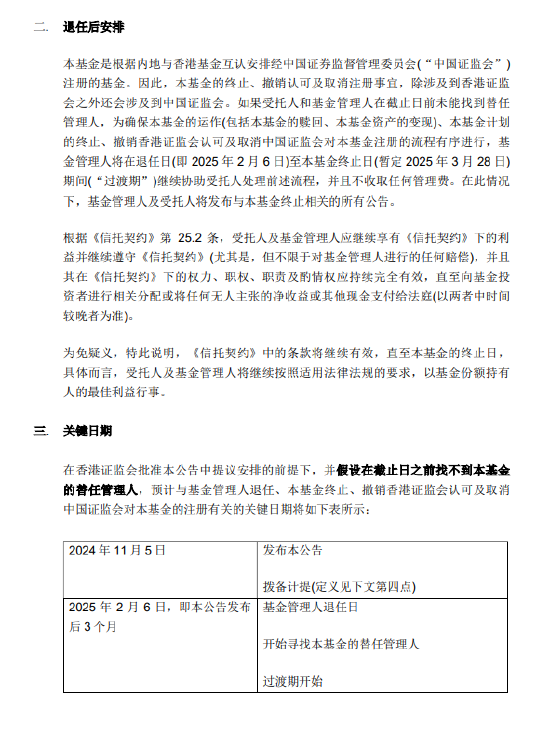 基金管理人“不干了”？！天弘基金紧急通知：行健宏扬中国基金或将终止，持有者速看！-第4张图片