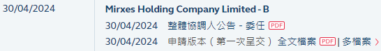 觅瑞Mirxes递交IPO招股书拟香港上市 中金、建银联席保荐 孙彤宇持股逾22%-第2张图片