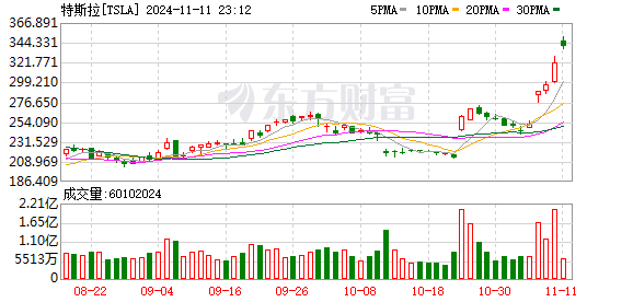 超越台积电 特斯拉升至美股第七！比特币首次突破82000美元 再创新高！发生了什么？-第1张图片