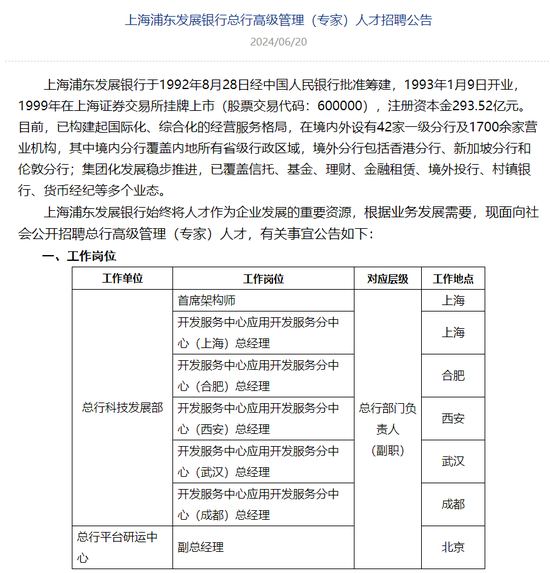 江湖求贤！多家银行发布行长“招募令”-第2张图片