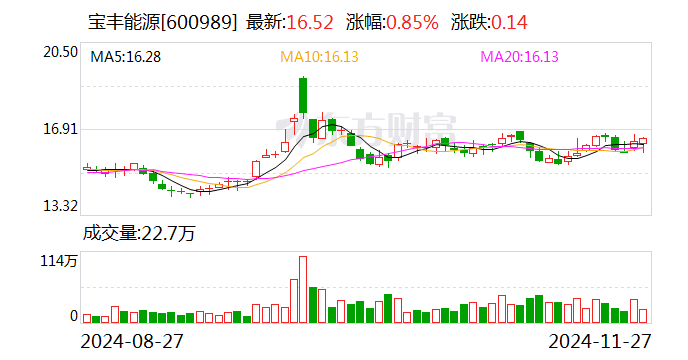 宝丰能源：拟4.92亿元收购宝丰昱能蒸汽综合管线项目及相关资产-第1张图片