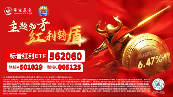10年期国债收益率下探至1.85%，红利卷土重来！标普红利ETF（562060）逆市涨近1%，股息率6.27%-第3张图片
