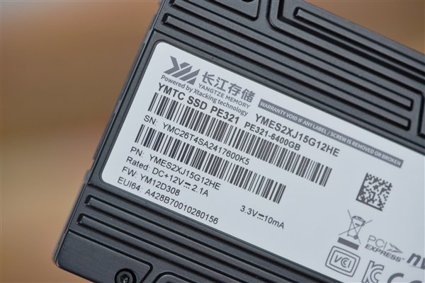 首款晶栈Xtacking 2.0技术！长江存储PE321 6.4TB SSD图赏-第5张图片