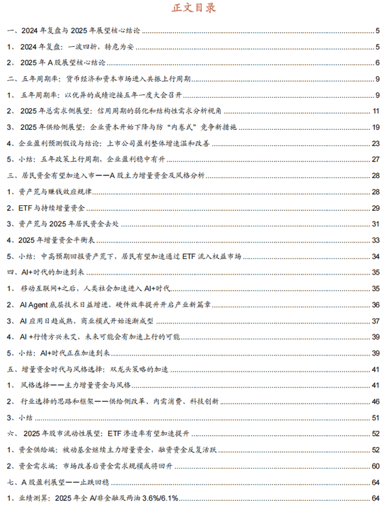 招商策略A股2025年投资策略展望：政策、增量资金和产业趋势的交响乐-第2张图片