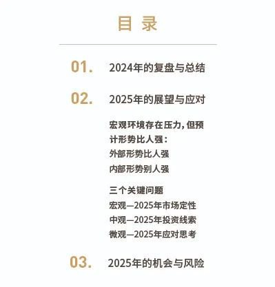 清和泉年度策略|2025发展重回优先：形势比人强 看好四大投资方向-第2张图片