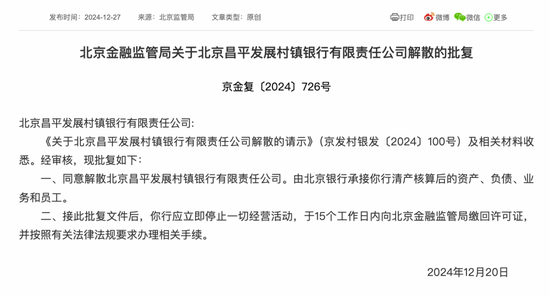 最新批复！逾20家中小金融机构解散-第5张图片