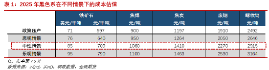金瑞期货2025年报观点合集：黑色系-第5张图片