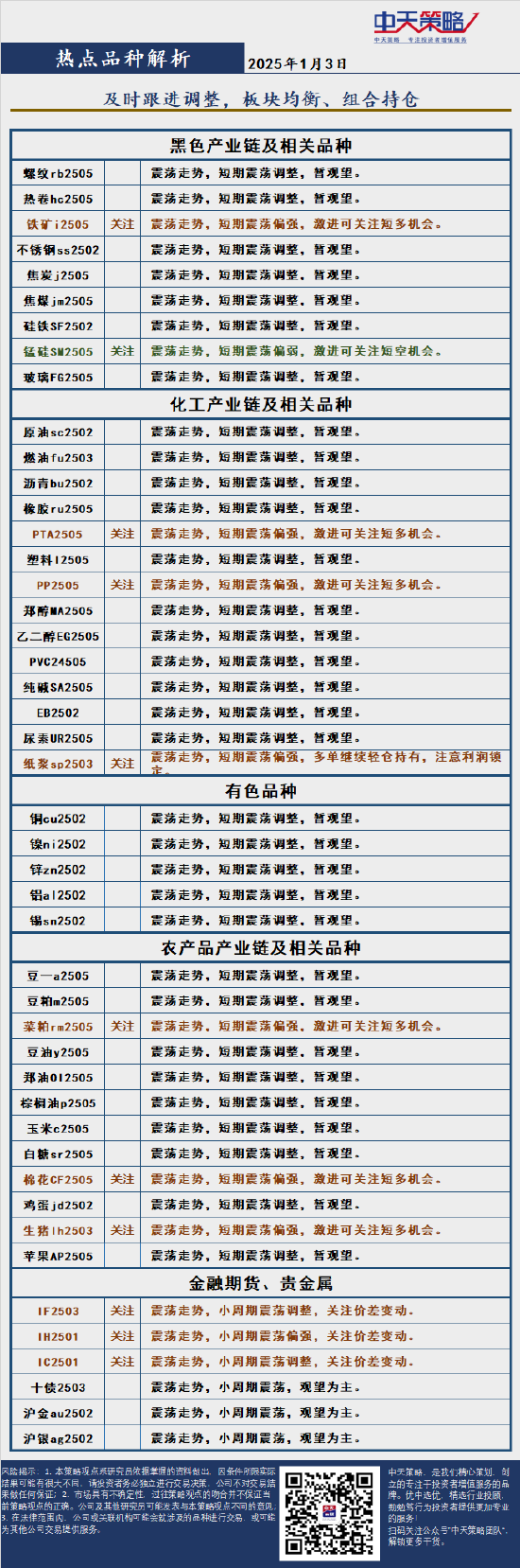中天策略:1月3日市场分析-第4张图片