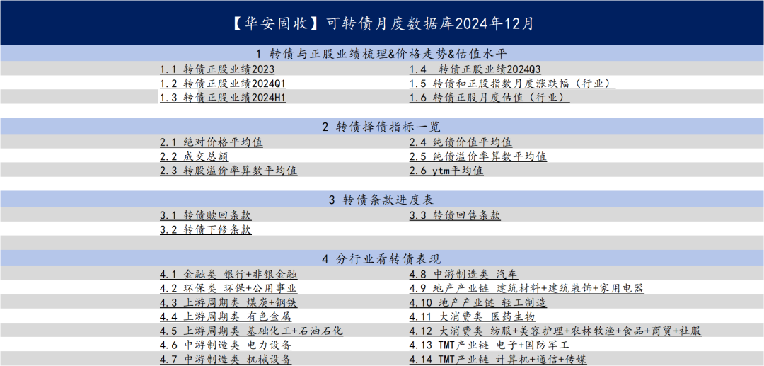 【华安固收】可转债月度数据库来袭，欢迎订阅！-第2张图片